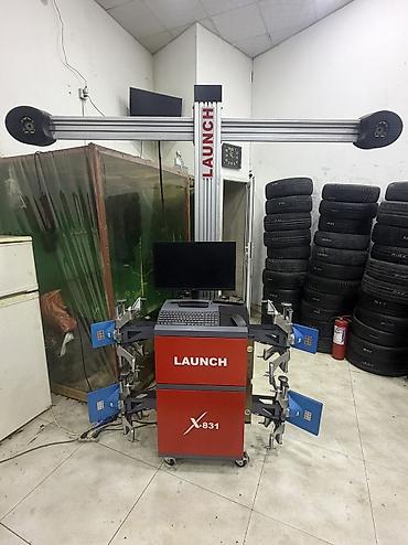 Avtoservis avadanlıqları: LAUNCH X-831 3D/CCD “razval-toe” (dönmə bucağı) tənzimləmə avadanlığı — 1