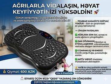 ecemi masaj: Masajor, Vibro masajor, Bədən üçün, Yeni, Ödənişli çatdırılma, Ünvandan götürmə — 1