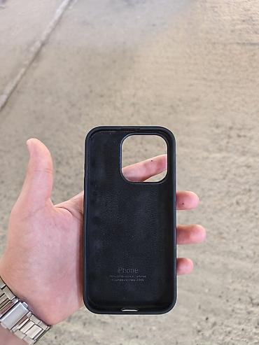 iphone 5s kabro: Apple iPhone üçün orijinal silikon/rezin qoruyucu keys - Rəng: qara — 2