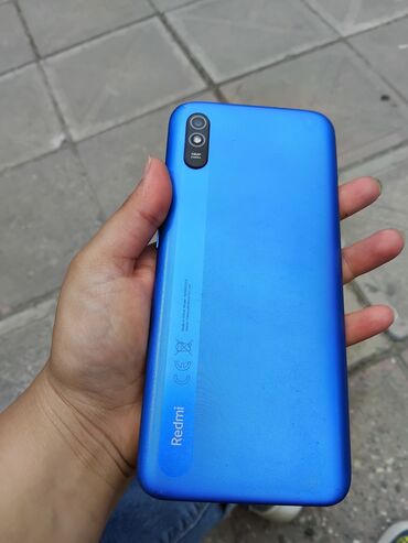 islenmis iphone 7: Redmi 9A, 32 GB, rəng - Göy, İki sim kartlı