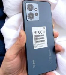 rengli printer satilir: Redmi Note 12, 128 GB, rəng - Qara, Barmaq izi, İki sim kartlı