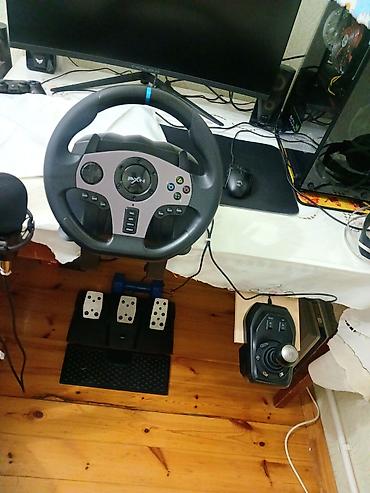 Video oyunlar və konsollar: PXN sükan və pedallar dəsti – simulyator üçün tam komplekt . 3 ay — 2