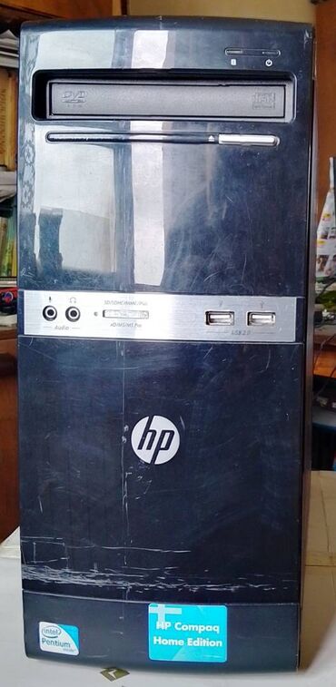 Masaüstü kompüterlər və iş stansiyaları: HP Compaq 500B MT, CPU Quad Q9400 2,66 GHz (4 nüvə), RAM 4 Gb DDR3