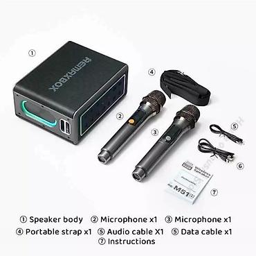 dj mini: Колонка беспроводная музыкальная караоке Bluetooth RB-M51 Описание — 6