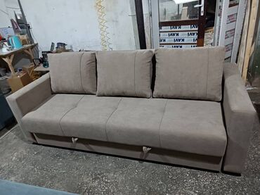 раскладушка диван: Диван-кровать, цвет - Бежевый, Новый