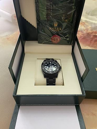 Aksesuarlar: Rolex Submariner – qara keramik bezel və qara rəngli Oyster qolbaqla — 2