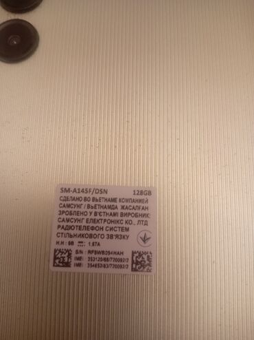 Samsung: Samsung Galaxy A14, 128 GB, rəng - Yaşıl, Sensor, Barmaq izi, İki sim kartlı — 7