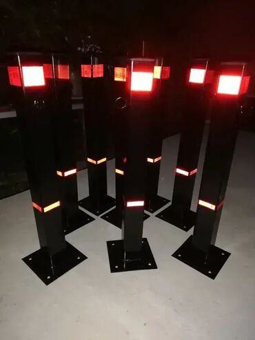 Proizvodi od rolovanog metala, metalni kanali: Proizvodnja na veliko i malo, u svim bojama, visina stuba je 60cm — 8