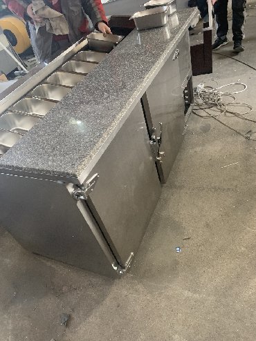 Другое оборудование для фастфудов: Стол для пиццы с мрамором — 3