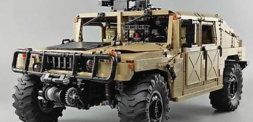 Игрушки: Хаммер Humvee от Cada. Оригинал. Модель из 3935 деталей. В комплекте с — 10
