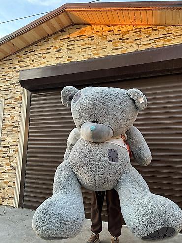 Yumşaq oyuncaqlar: 2 Metr Teddy miska 🧸Sevdiyini hiss etdir 14 Fevrala ən gözəl və — 1
