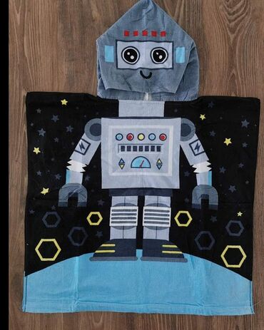 Ostale dečije stvari: Pončo peškir 
Cena: 1499 dinara
60*60 cm — 1