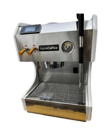 Kofe aparatları: Inpro kofe aparatı satılır, grinderlə biryerdə. 2 ay işlənib, heç bir