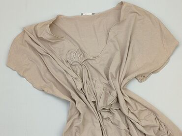 bluzki krótki rękaw z falbanką: Блуза жіноча, Peruna, 3XL, стан - Хороший