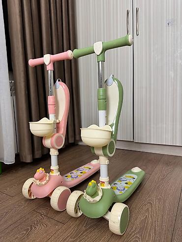 Детские самокаты: Детский самокат с подсветкой и музыкой (для детей от 2 до 6 лет) — 6