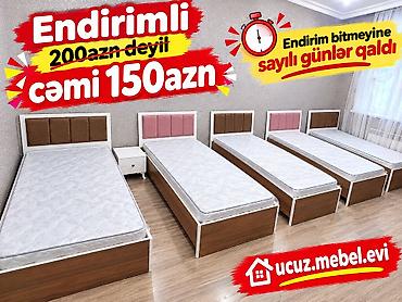 Tək nəfərlik çarpayı – endirimli! - Möhkəm karkas, taxta-qəhvəyi lalafo.az -da Tək nəfərlik çarpayı – endirimli! - Möhkəm karkas, taxta-qəhvəyi
