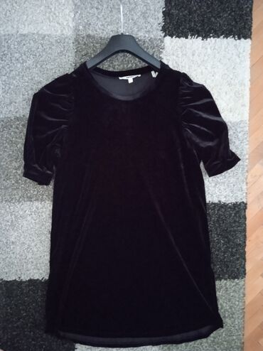 krojevi haljina za punije dame: S (EU 36), bоја - Crna, Kratkih rukava