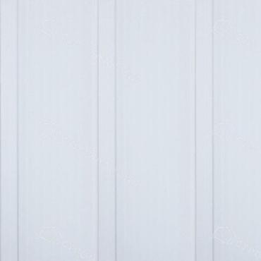 Фасадные 3D панели: ПВХ панель для стен и потолка, белая, с декоративной V‑образной фаской — 8