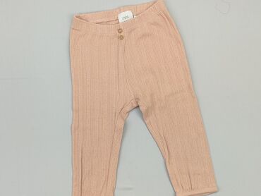 szerokie jeansy pull and bear: Legginsy, Zara, 9-12 m, stan - Bardzo dobry