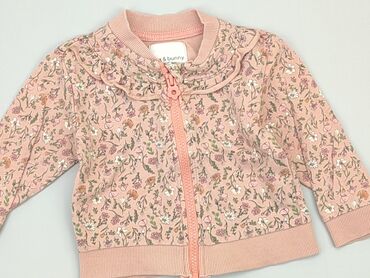 sukienki w kwiaty letnie dlugie: Sweatshirt, Fox&Bunny, 6-9 months, condition - Very good