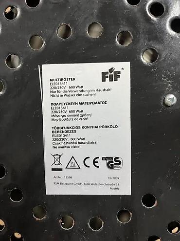 Ostali kuhinjski aparati: STÖCKLI električni aparat za+ multifunkcionalni nastavci Opis: - — 12