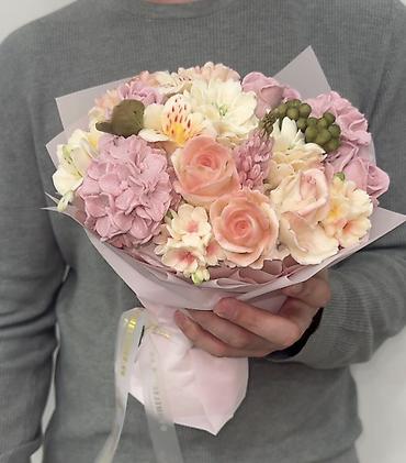 вечные розы: 🌸 СЪЕДОБНЫЕ РЕАЛИСТИЧНЫЕ ЦВЕТЫ ИЗ ЗЕФИРА Нежные букеты и композиции — 2