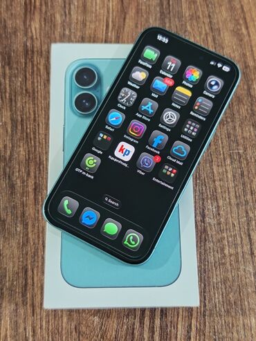 Apple iPhone: Apple iPhone iPhone 16, 128 GB, Zelen, Face ID — 4