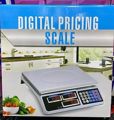 настенная вешалка: Весы торговые электронные весы на 40 кг digital pricing scale — 1