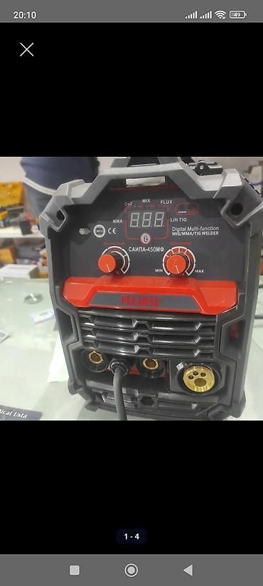 payat aparati: Resanta MIG/MMA-450 çoxfunksiyalı qaynaq aparatı Xüsusiyyətlər: - 3 — 1