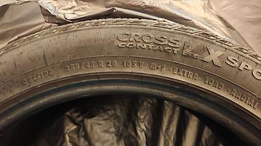cros: Шины 255 / 45 / R 20, Всесезонная, Б/у, Комплект, Внедорожные (АТ/МТ), Continental — 4