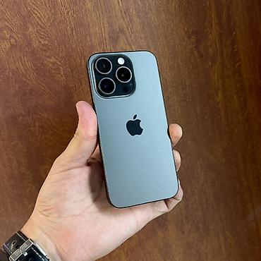 IPhone 15 Pro, Б/у, 256 ГБ, Black Titanium, Чехол, Коробка, 82 %