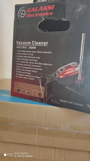 Məişət texnikası: Tozsoran Galaksi 7018 model Made for Turkey 3500 watt Güc Torbasi — 9