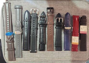 Ремешки, браслеты для часов: Ремешок, Материал ремешка: Натуральная кожа, Мужские, Новый at lalafo.kg — 18 Ремешки, браслеты для часов: Ремешок, Материал ремешка: Натуральная кожа, Мужские, Новый — 18