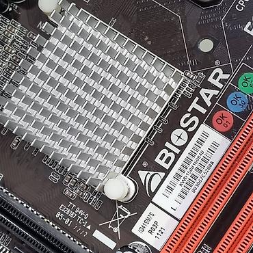 Материнские платы: Материнская плата, Б/у, Biostar, LGA775, Micro-ATX, Для ПК — 10