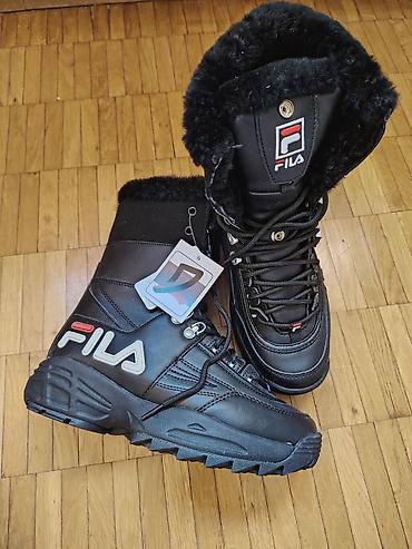 labrador obuca delta city: Fila zimske čizme – crne Ug 24,5cm - Model: visoke zimske/treking — 2