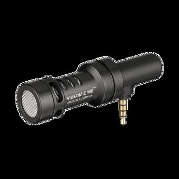 микрофон на телефон: RODE VideoMic Me — микрофон для смартфона (TRRS 3,5 мм) Компактный