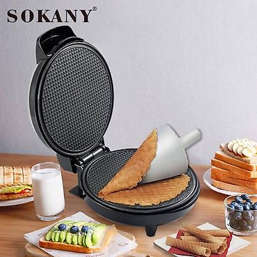 блинный бизнес: 🧇 Вафельница SOKANY SK-135 — 1200W 📦 Новая, в упаковке ⚡ Мощность — 1
