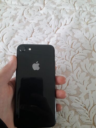 купить монитор для компьютера недорого: IPhone 8, Б/у, 64 ГБ, Black Titanium, Защитное стекло, 77 %