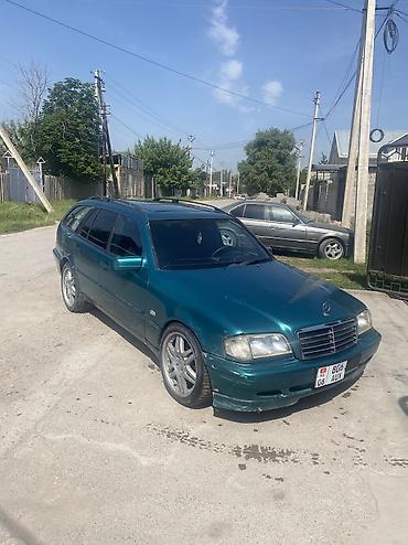 70 сом: Mercedes-Benz C-Class: 1998 г., 3.2 л, Автомат, Бензин, Универсал — 1