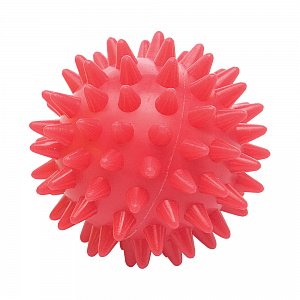 мяч для валейбола: Мяч массажный красный с шипами Ортосила (L 0105) диам. 5 см