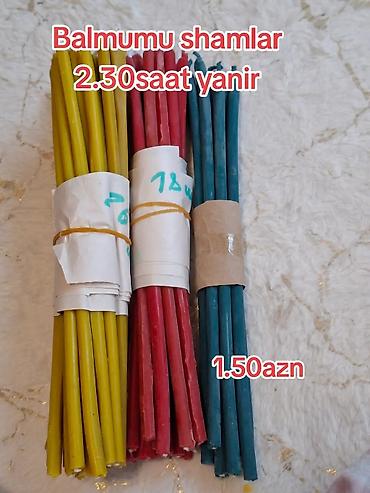 Şamlar: Şam Fiqurlu, Arı mumu — 10