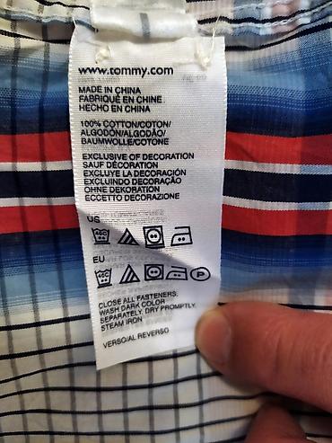 Košulje: Muška pamučna košulja Tommy Hilfiger vel. L Superiorna, instant — 15