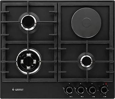 soba: GEFEST 6401 K2 Quraşdırılan Elektrikli Bişirmə Səthi, Şüşə-Keramika — 1