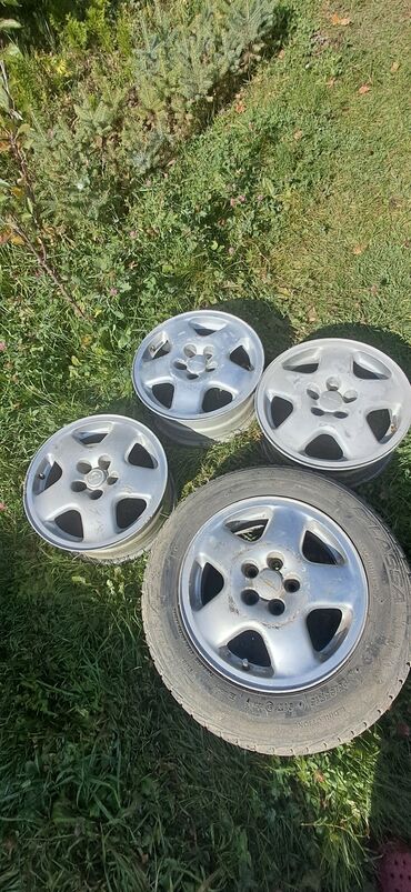 оригинальные штампованные диски опель: Литые Диски R 15 Subaru, Комплект, отверстий - 4, Б/у