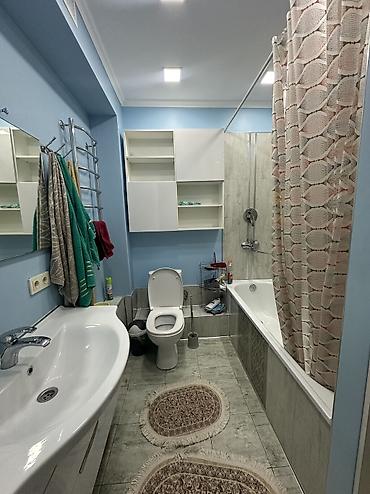 Продажа квартир: 2 комнаты, 56 м², Аламедин-1 мкр Индивидуалка, 1 этаж, Дизайнерский ремонт — 7