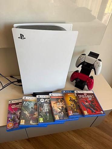 Видеоигры и приставки: Аренда Игровая консоль PlayStation 5 (версия с дисководом). В — 3
