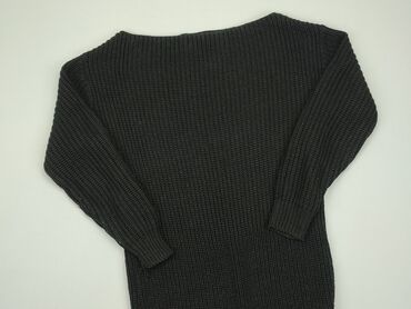 czarna sukienki z golfem: Sweter, Prettylittlething, M, stan - Dobry