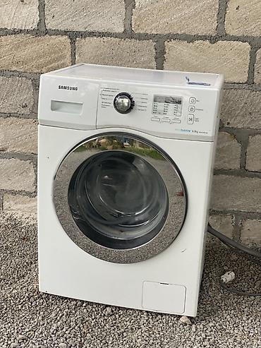 avto maqnitolalar: Samsung paltaryuyan maşın – EcoBubble, 6 kq, ön yükləməli (model — 1