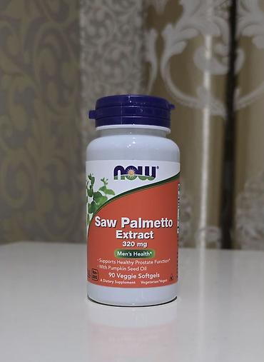 kişi kurtkaları: 🇺🇸 ABŞ istehsalı – NOW Foods Saw Palmetto Extract 🌿👨💊 1968-ci ildən — 2