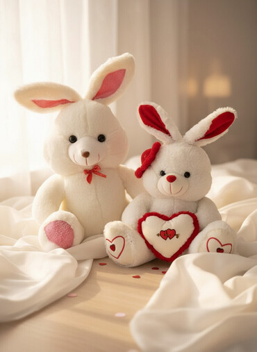 Oyuncaqlar: Uşaq oyuncaqları dəsti Tərkib: - Böyük yumşaq dovşan oyuncağı: ağ -da lalafo.az — 1 Oyuncaqlar: Uşaq oyuncaqları dəsti Tərkib: - Böyük yumşaq dovşan oyuncağı: ağ — 1